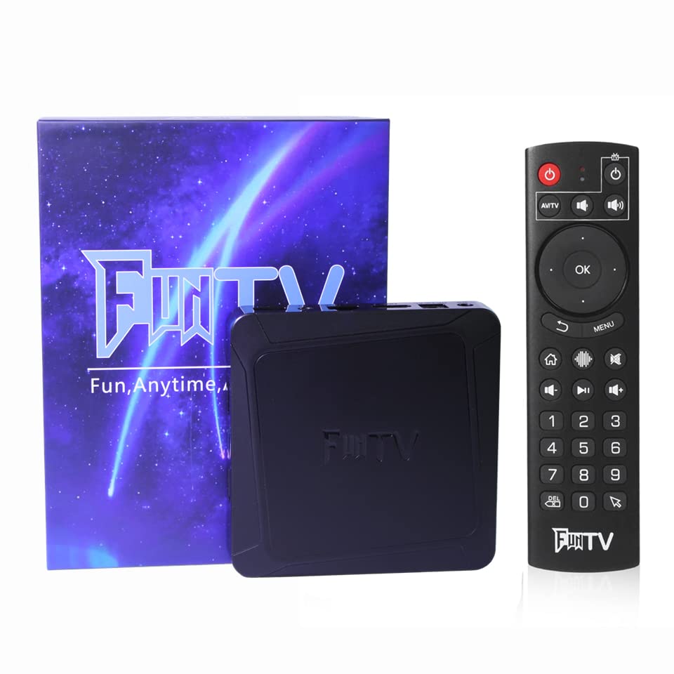 HTV Box PK funtv Box Chinese 2023 Funtv5 Fifth Generation Smart Voice Edition 最新五代 智能语音版 中文电视盒子 機頂盒 最新 高端 海外家庭必备 電視盒子 300+ 中港台頻道 直播 5天回放 華語 粵語 100k+ 海量高清影視劇集免費看