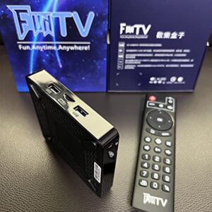 HTV Box PK funtv Box Chinese 2023 Funtv5 Fifth Generation Smart Voice Edition 最新五代 智能语音版 中文电视盒子 機頂盒 最新 高端 海外家庭必备 電視盒子 300+ 中港台頻道 直播 5天回放 華語 粵語 100k+ 海量高清影視劇集免費看