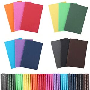 jekkis 48 pack mini notebooks bulk, small pocket notebook set, colorful notepad bulk, mini journal memo notepads, 3.5″x5.5″, for gifts, school, office supplies