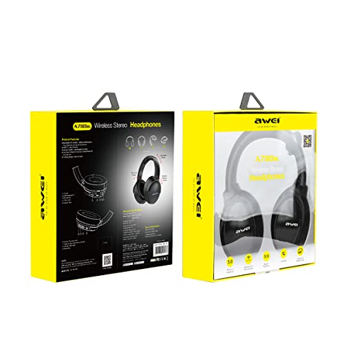 FIEFROTD Noise canceling Over-Ear Headphones, Open-Back, Flat-Wire, Reference Studio Headphones,Flexible Sling Headband, Black