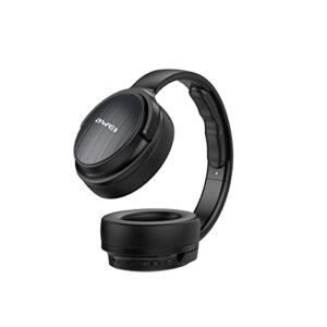 FIEFROTD Noise canceling Over-Ear Headphones, Open-Back, Flat-Wire, Reference Studio Headphones,Flexible Sling Headband, Black