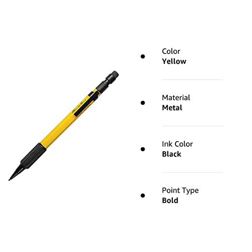 Rite in the Rain Weatherproof Mechanical Pencil, Yellow Barrel, 1.3mm Black Lead (No. YE13)