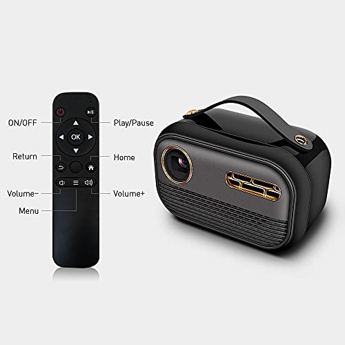 CXDTBH Mini DLP Projector Portable Outdoor Movie Home Cinema for Smartphone