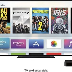 Apple Streaming TV 4K HD Media Player (32GB, 4th Generation, Latest Model) (Renewed)