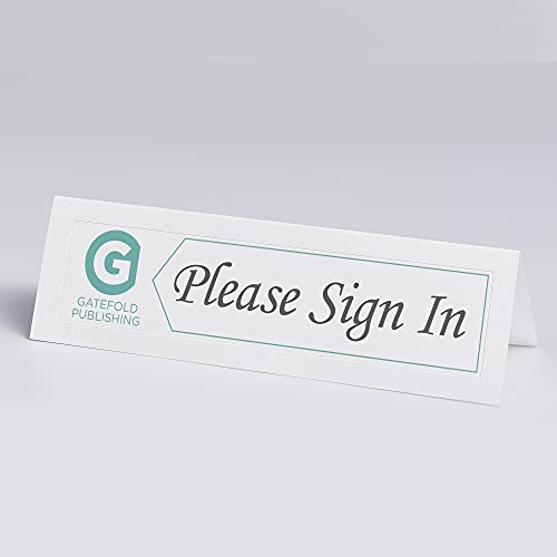 Avery Printable Tent Cards with Sure Feed Technology, 2.5" x 8.5", White with Embossed Border, 100 Blank Place Cards for Laser or Inkjet Printers (05305)