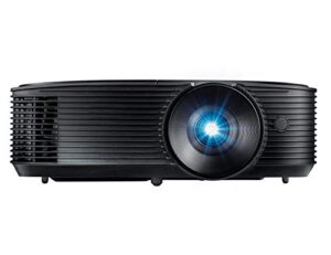 optoma s334e svga bright professional projector lights on viewing with 3,800 lumens latest dlp technology business presentations classrooms or home 15,000 hour lamp life speaker built in portable size