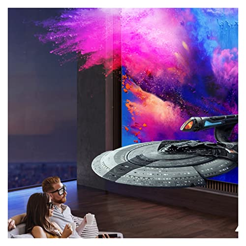 Full HD Projector 800 ANSI 1080P Home Theater Supports WiFi 4K TV Video Projector with 3D Laser Projector