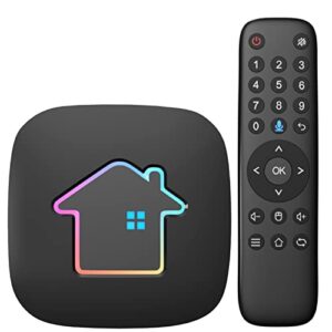 2023 htv h8, brazil tv box htv 8, av1 super hd, 4k utral hd streaming media player, android 11, 2+16 gb, dual band wifi (2.4+5ghz), compatible with alexa