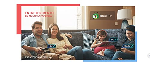 SuperTV H8 Brazil Box TV Brasil New Version HTV8 Brazilian TV Box Android 11 - 2.4GHz/ 5GHz WiFi 4K UHD Bluetooth 4.2