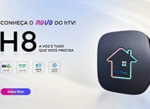 SuperTV H8 Brazil Box TV Brasil New Version HTV8 Brazilian TV Box Android 11 - 2.4GHz/ 5GHz WiFi 4K UHD Bluetooth 4.2