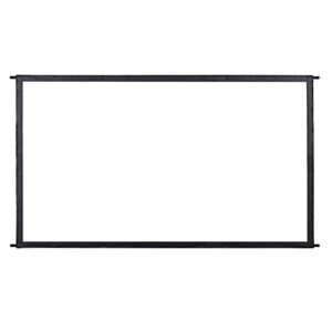 kodak 150” replacement projector screen | fast fold high contrast white projection backdrop for outdoor & indoor movies in front projection | easy clean glare proof, wrinkle free fabric