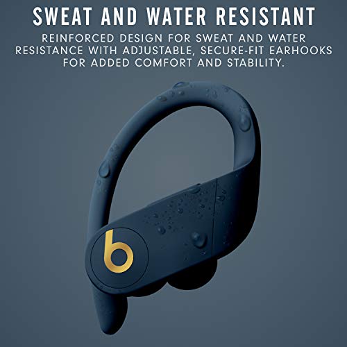 Powerbeats Pro Totally Wireless Earphones - Apple H1 Chip - Navy with AppleCare+ Bundle