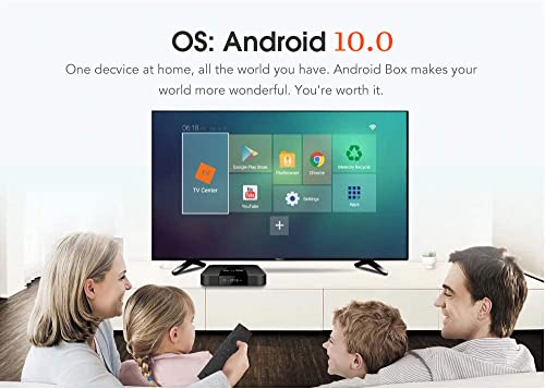 TX3 Mini Pro Android 10.0 TV Box Quad Core 2GB RAM 16GB ROM 2.4G/5.8G Dual Band WiFi Bluetooth 4.2 4K Smart Android Media Player