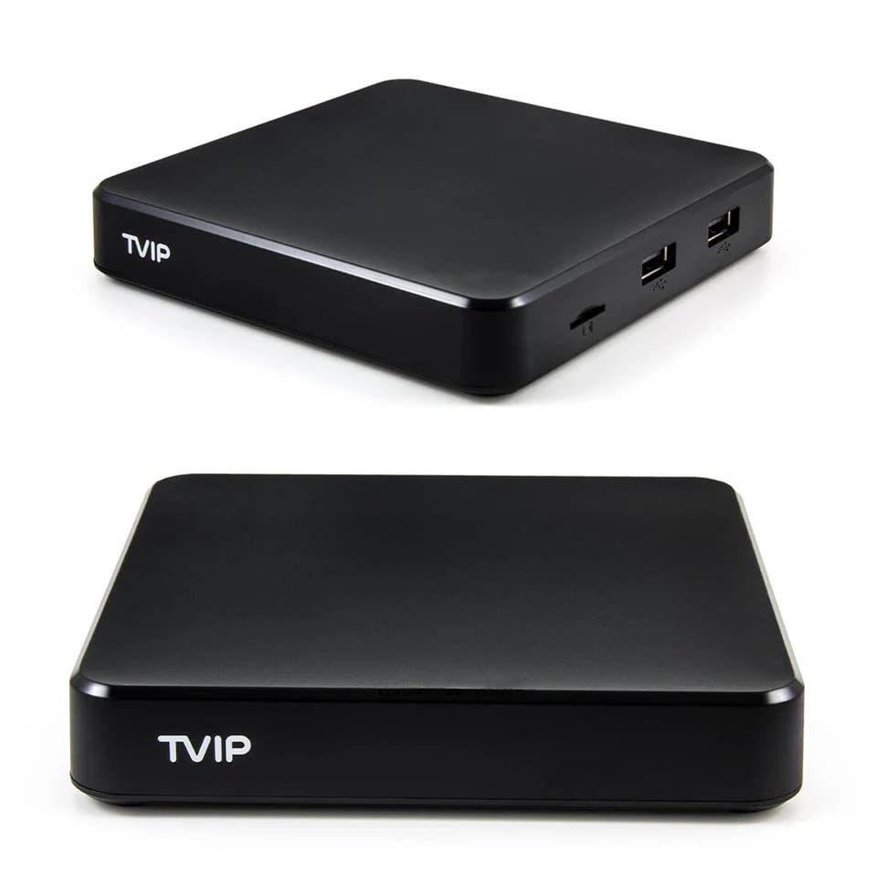 2023 DOORDARSHAN Black TVIP S-Box V.706 2GB RAM Faster Than TVIP S-Box V.605 4K Linux IPTV Box - 2TB (2000GB) Storage Drive Faster Than MAG 524w3 .