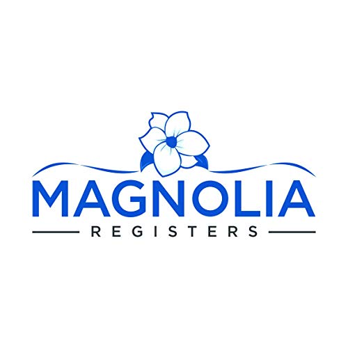 Magnolia Registers 12 Check Registers, 2023-2024-2025, for Personal Checkbook Ledger Transaction Registers Log for Personal or Business Bank Checking Account, Saving Account, Deposit