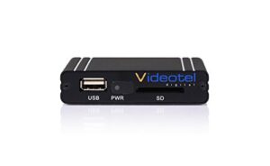videotel digital vp70 lte (plus) premium industrial grade digital signage media player, auto starts, auto plays & auto seamlessly loops video and image files, 24/7 for rugged use, compact & reliable