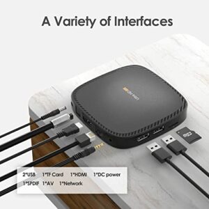 X88 Pro S Android Box, Android 10.0 TV Box 4GB Ram 128GB Rom H616 Quad-Core Support 6K 2.4G/5.8G Dual Wifi Ethernet HD BT 5.0