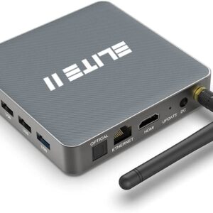 OCTASTREAM Elite 2 Bundle Deal | New 2023 Model | Plug N' Play No Set-up Required | Bonus 8K HDMI Cable & Backlit Mini Keyboard Remote Included