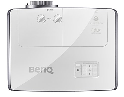 BenQ DLP HD 1080p Projector (HT4050) - 3D Home Theater Projector with RGBRGB Color Wheel, Rec. 709 Color and Advanced Image Processing