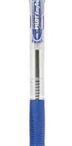 PILOT EasyTouch Refillable & Retractable Ballpoint Pens, Medium Point, Blue Ink, 12-Pack (32221)
