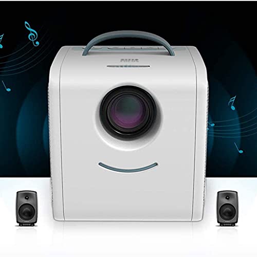 KXDFDC Projector, Projector Portable Movie, More for Movies, TV and Gaming, LED Projector