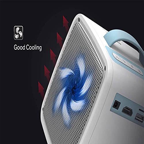 KXDFDC Projector, Projector Portable Movie, More for Movies, TV and Gaming, LED Projector