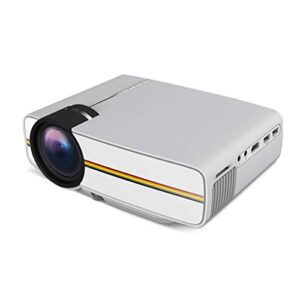 kxdfdc projector small projector mobile phone mini home theater wireless wifi1080p portable dormitory bedroom computer no screen tv (color : onecolor)