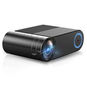 zlxdp yg420 mini projector native 720p portable video led for 1080p multi-screen smartphone yg421 projector (size : yg420 basic version)