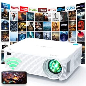 northern home – full hd movie projector w/ native 1080p, 12000:1 contrast, bluetooth and wifi