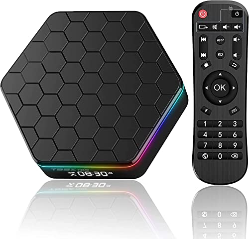 2023 Android TV Box 12.0, T95Z Plus Android Box 4GB 32GB, 6K TV Box Allwinner H618 2.4G/5.0GHz WiFi Ethernet 100M Bluetooth 5.0, Support H.265 UHD 3D HDR 10+, Smart TV Box