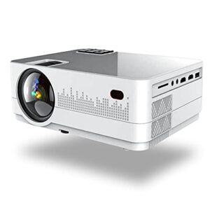 nizyh projector led mini micro portable video hd projector with usb for game movie cinema home theater (color : style one)