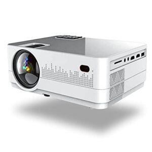 NIZYH Projector LED Mini Micro Portable Video HD Projector with USB for Game Movie Cinema Home Theater (Color : Style One)