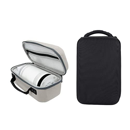 Hounyoln Hard Case for Samsung The Freestyle Projector,The Freestyle Smart Portable Projector 360° All-Round Protection Storage Box Travel Bag