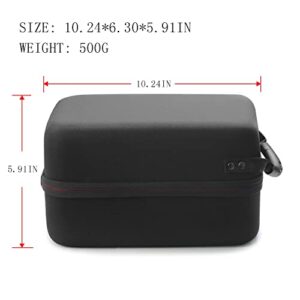 Hounyoln Hard Case for Samsung The Freestyle Projector,The Freestyle Smart Portable Projector 360° All-Round Protection Storage Box Travel Bag