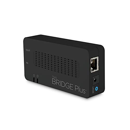 TiVo Bridge Plus, Moca 2.0 Adapter| DVR, Streaming Video, ECB6200TIVO,Black