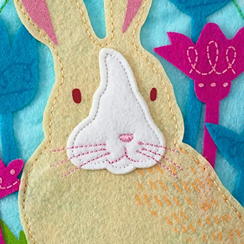 "Hallmark Easter Card with Sound (Felt Bunny Plays "You Are My Sunshine")