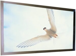 draper 253287 m1300 92-inch onyx premium 45-inch x 80-inch fixed hdtv screen – white