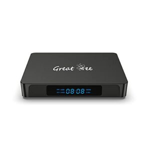 great bee one year android 10 arabic 4k tv box for iptv with google youtube and chromecast