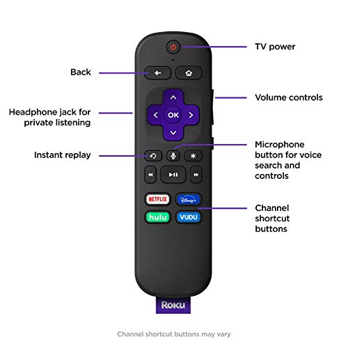 Roku Ultra LT 4K/HDR/HD Streaming Player with Enhanced Voice Remote, Ethernet, MicroSD with Premium 6FT 4K Ready HDMI Cable (Renewed)