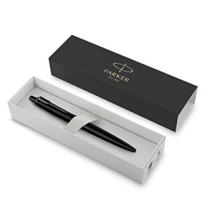 Parker Jotter XL Ballpoint Pen | Monochrome Matte Black | Medium Point | Blue Ink | Gift Box