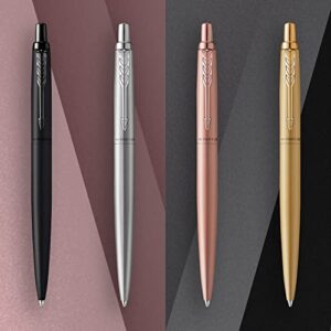 Parker Jotter XL Ballpoint Pen | Monochrome Matte Black | Medium Point | Blue Ink | Gift Box