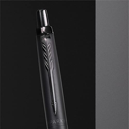 Parker Jotter XL Ballpoint Pen | Monochrome Matte Black | Medium Point | Blue Ink | Gift Box