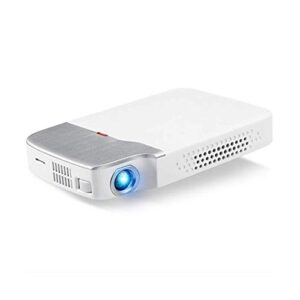 droos portable mini projector projector 1200 lumens 854×480 1g+8g android 5.1 wifi bluetooth 4.0 active 3d video led projector (co(projectors)