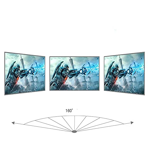 FMOGE Projector Screen Projector Screen - Indoor Movies Screen - 4:3 HD Premium Tripod Screen HD Screen (Color : White, Size : 84inch)