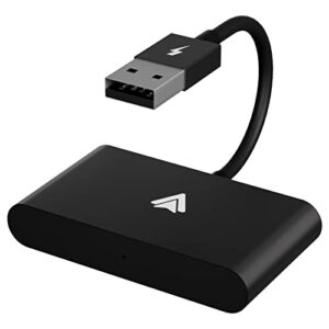 android auto wireless adapter akcord a2a dongle, fit for cars and stereo systems that support wired android auto, plug & play connect wirelessly easy setup, no cord no problem, for android phones