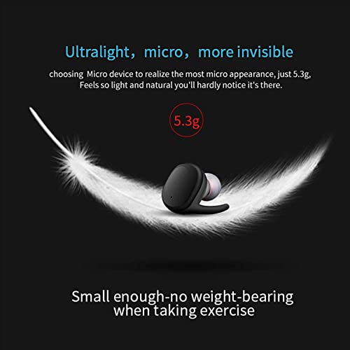 Wireless Ear Buds, True Stereo Headsets in-Ear, 30H Playtime, Charging Case, Bluetooth Earbuds Built-in Mic Earphones Premium Sound, Touch Control, IPX7 Waterproof Sport Headphones