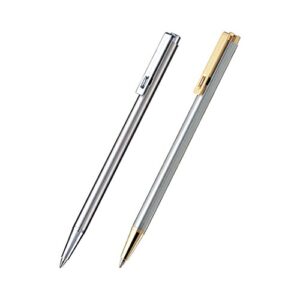 ZEBRA Mini Ballpoint Pen 0.7 mm, Silver Body, Black Ink (T-3)