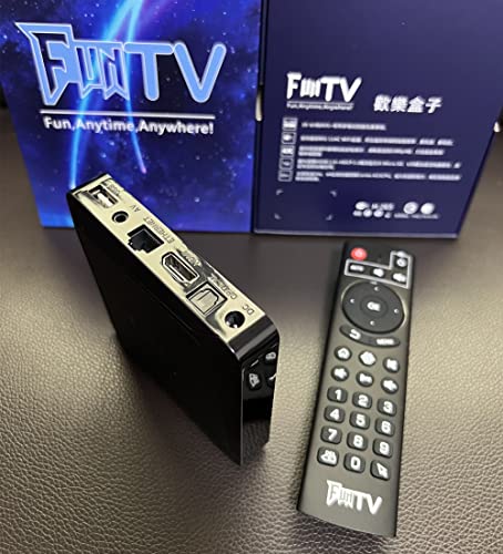 HTV Box funtv Box Chinese 2023 Funtv5 Box Voice 最新五代 智能语音版 中文电视盒子 機頂盒 最新 高端 海外家庭必备 電視盒子 300+ 中港台頻道 直播 5天回放 華語 粵語 100k+ 海量高清影視劇集免費看