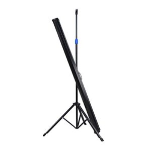 PBKINKM Projector Screen 72 100 Inches Tripod Stand 16:9 Portable Projection Screen 4K 3D Movies Screen for Home Office Indoor Outdoor (Size : 100 inch)