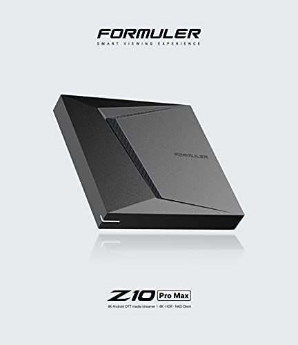 Dreamlink/Formuler Formuler Z10 Pro Max Android 10 Dual Band 5G Gigabit LAN 4GB Ram 32GB ROM 4K + Extra Cell Phone Desk Stand